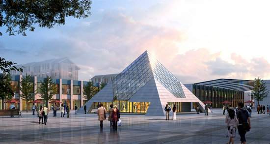 汕头金字塔网架